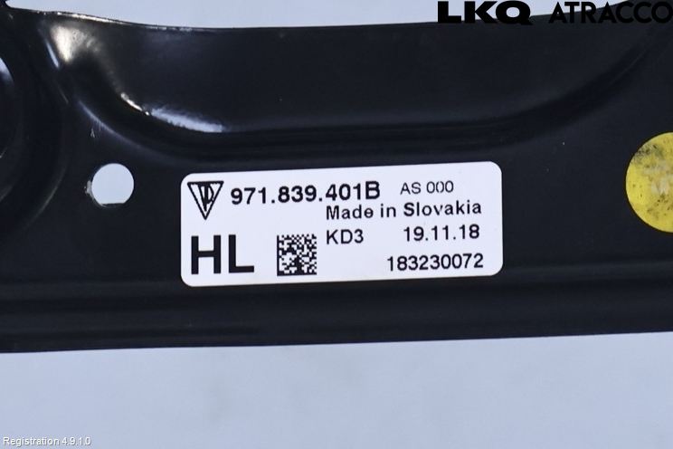 Porsche PANAMERA 09- Fönsterhiss El Kompl