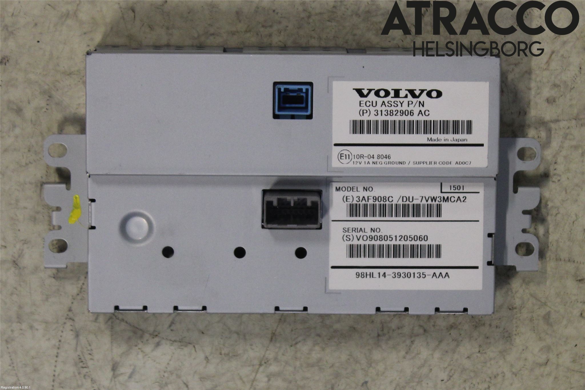 Volvo V40 12-19 Multifunktionsdisplay