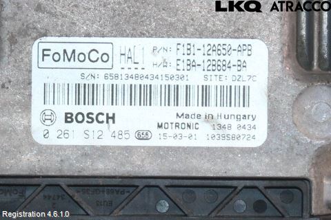 Ford FIESTA 13-17 Styrenhet Insprut Bensin