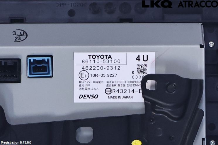 Lexus IS 250/350 14-20 Multifunktionsdisplay