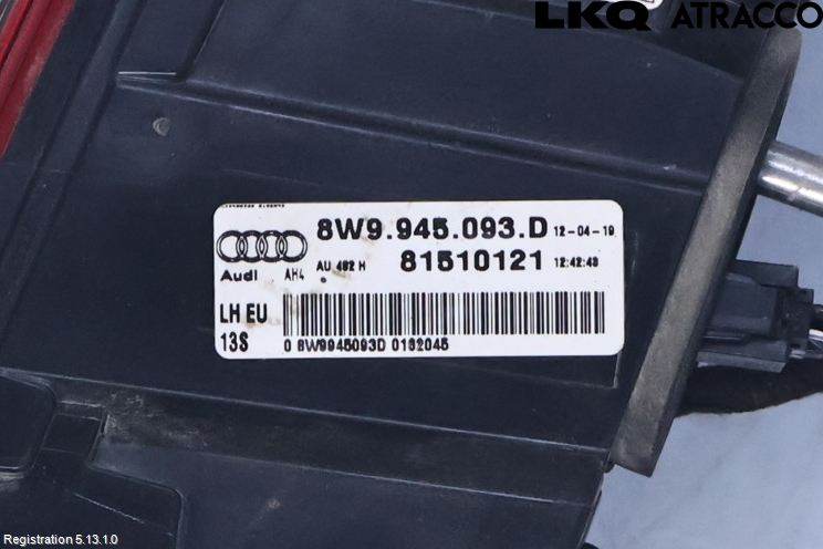 Audi A4 ALLROAD 17- Bakljus Lucka Vä