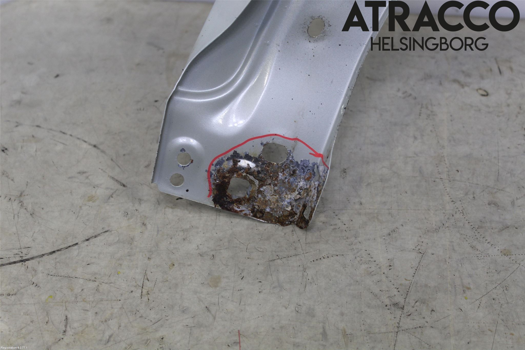 Volvo C30 07-10 Skärm Fram Vänster