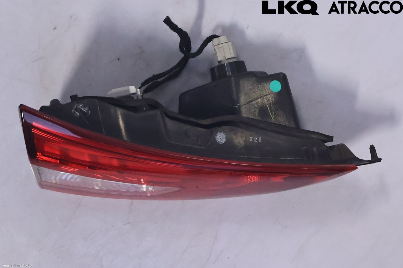 Nissan QASHQAI 14-17 Bakljus Lucka Vä