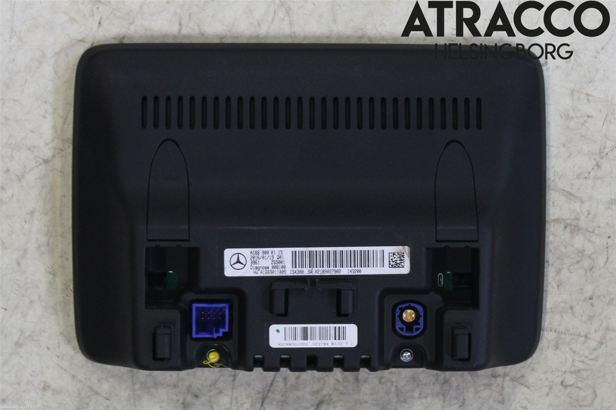 Mercedes-Benz MB GL/GLS-KLASS (X166) 12-19 Multifunktionsdisplay