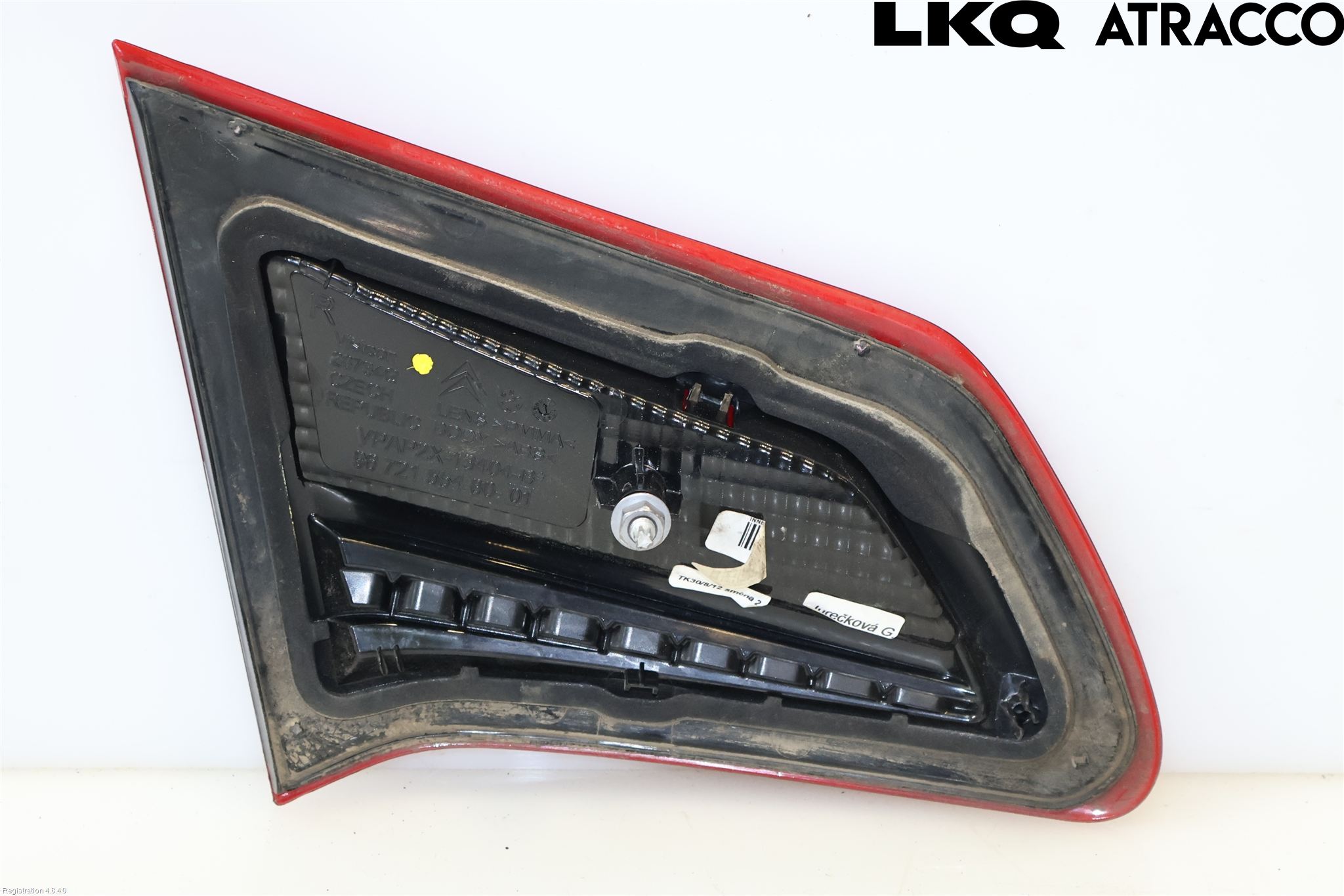 Citroen C4 II 11-18 Bakljus Lucka Hö