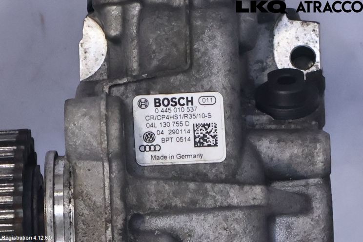 Volkswagen VW GOLF / E-GOLF VII 13-20 Bränsle Insppump Diesel