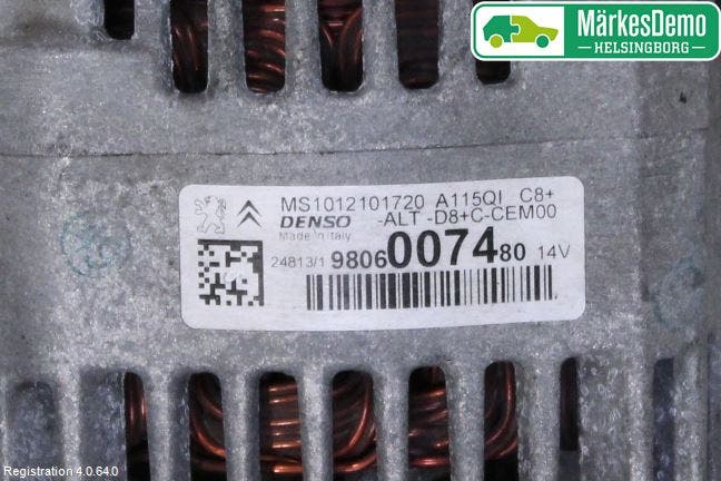 Citroen DS3 Generator