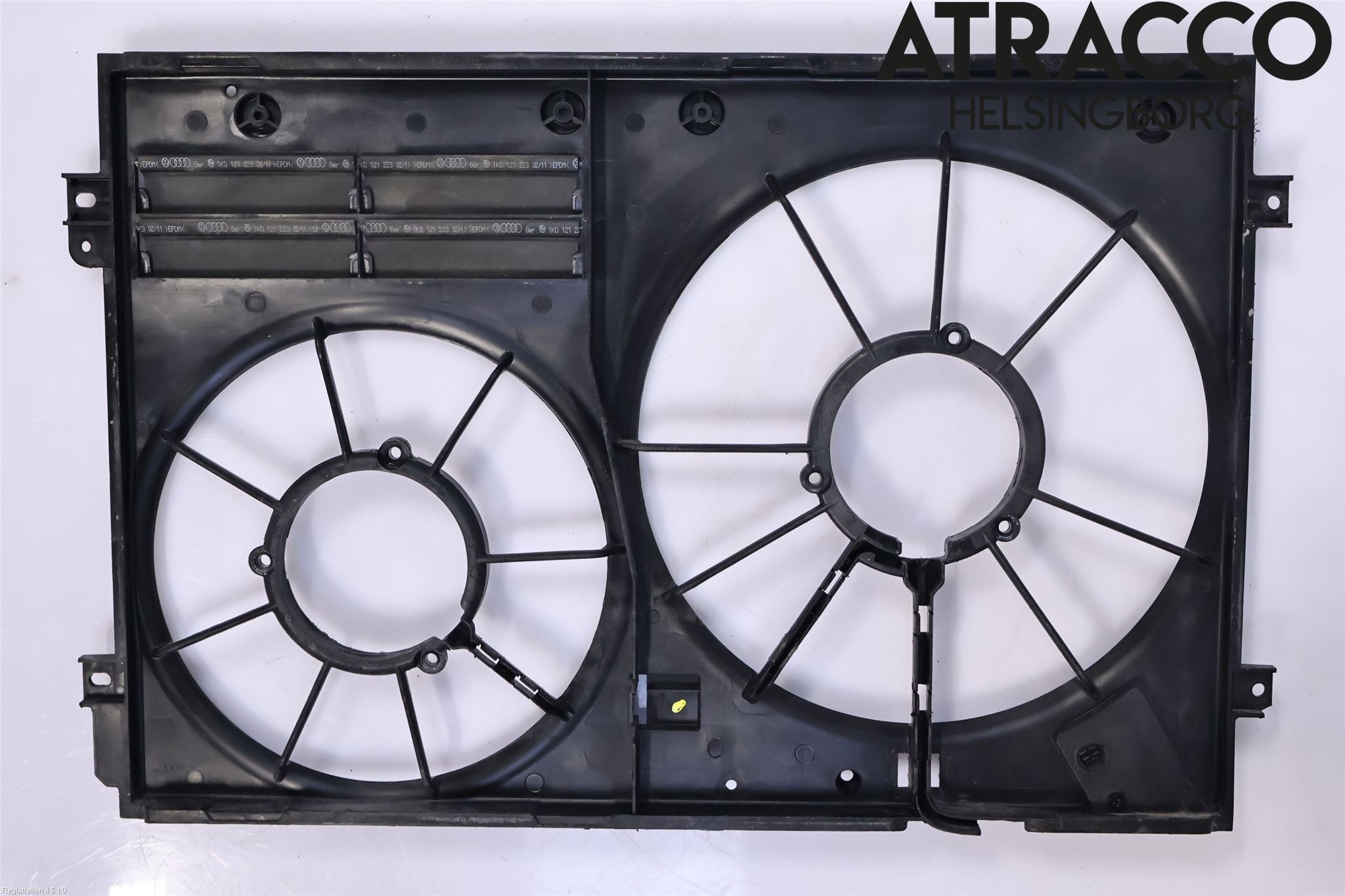 Volkswagen VW PASSAT 11-14 Kylfläktkåpa