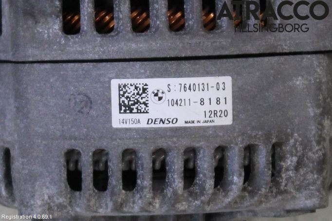 BMW 1 F20/F21 11-19 Generator