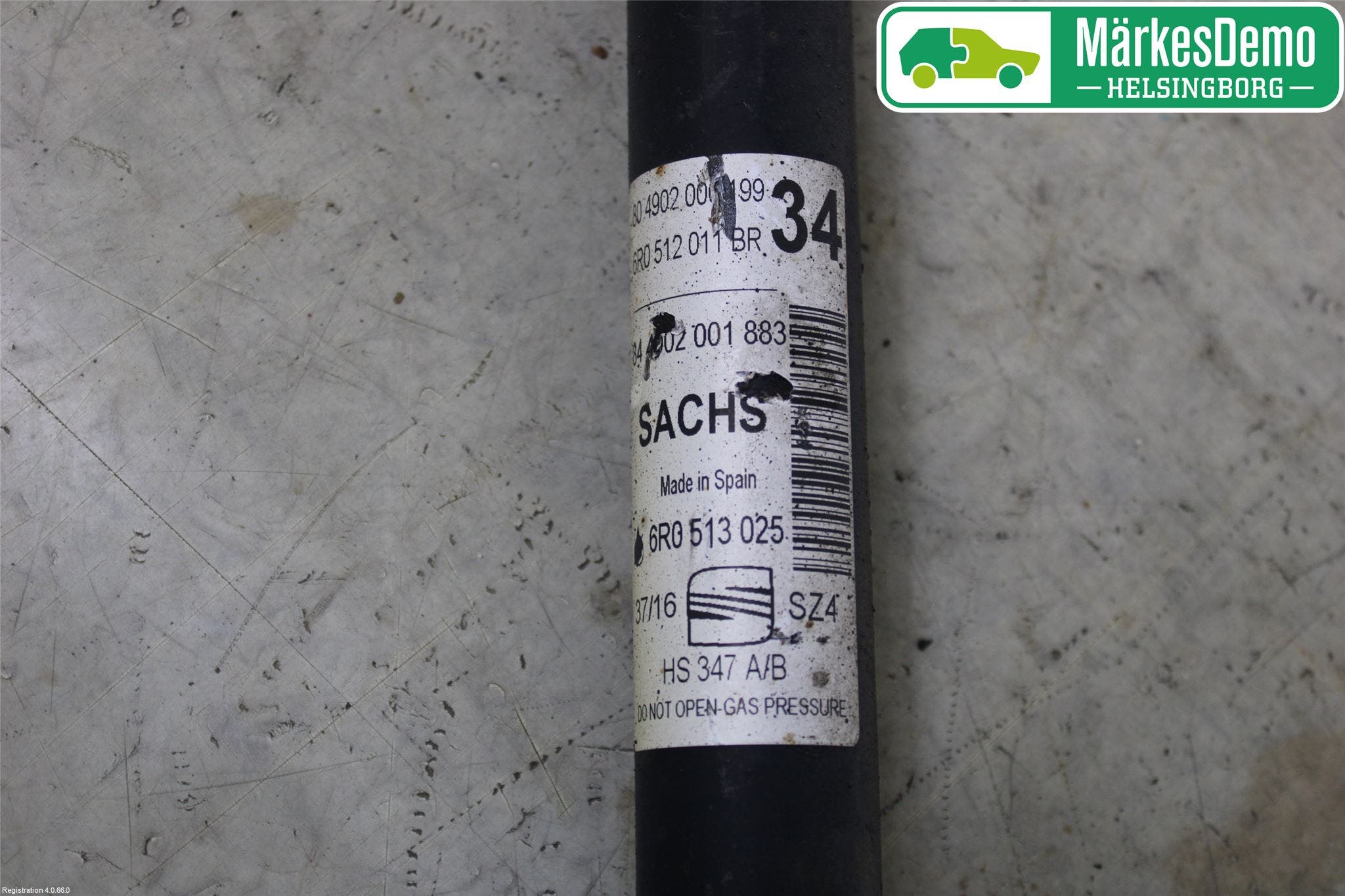 Seat IBIZA IV 08-16 Stötdämpare Bak