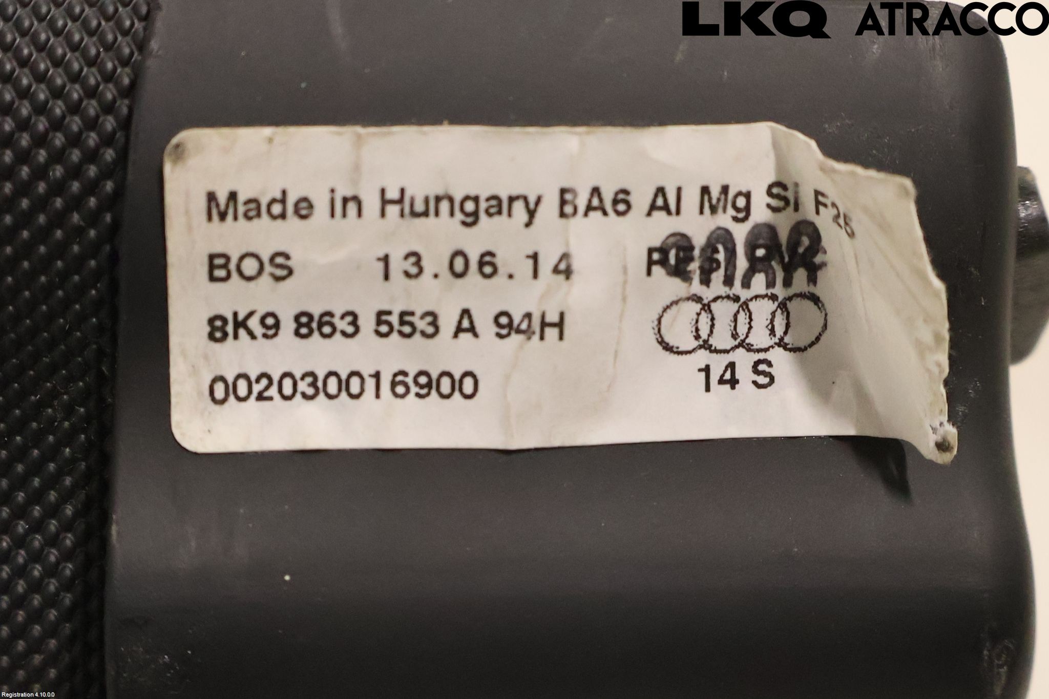 Audi A4 12-15 Insynskydd