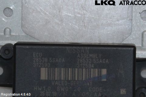 Nissan LEAF 18- Styrenhet Parkeringshjälp