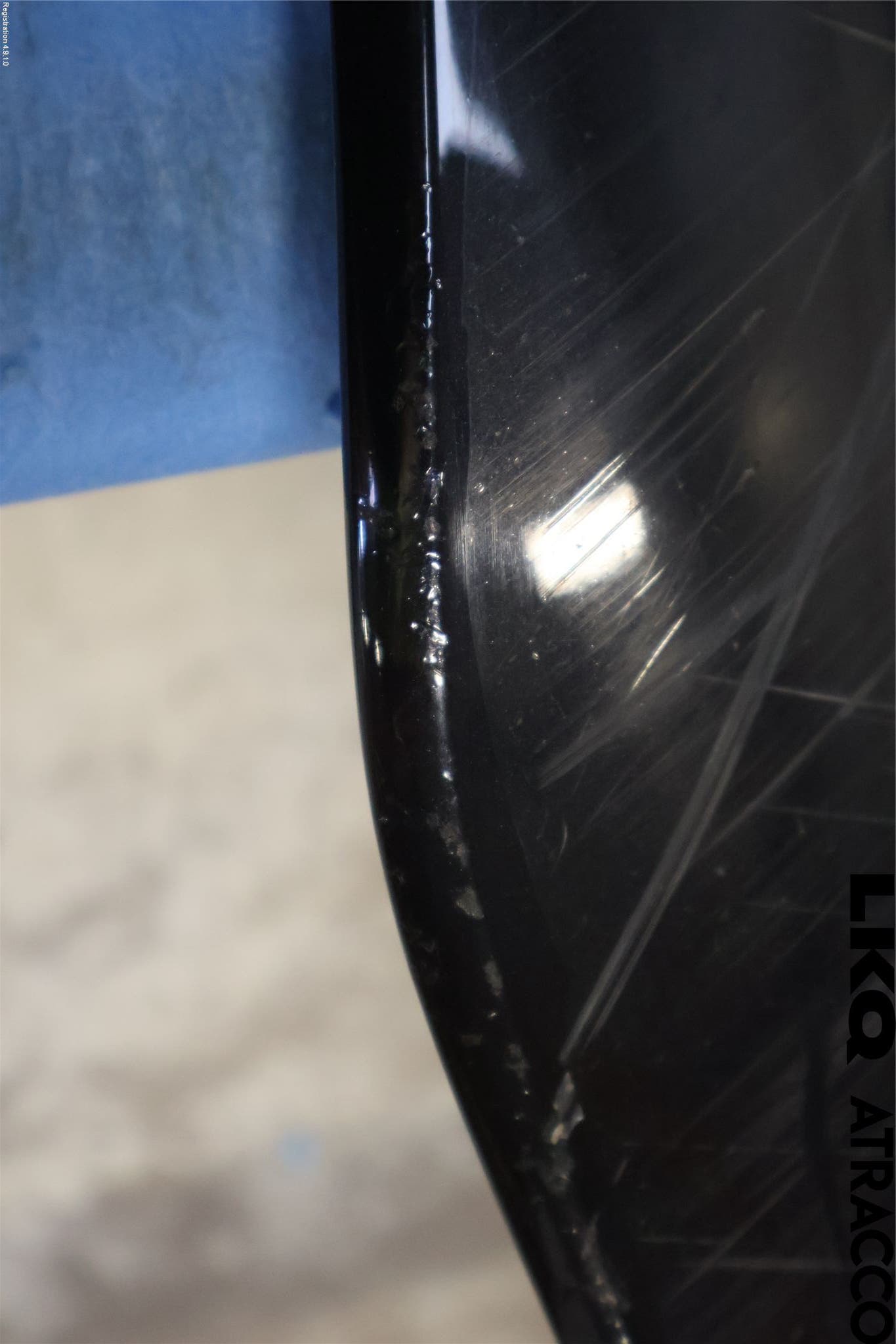 Porsche PANAMERA 09- Spoiler Fram