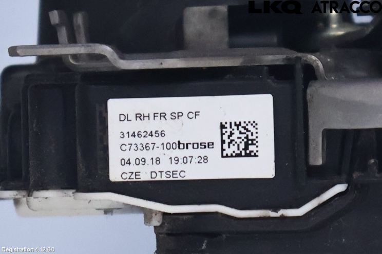 Volvo V60 19- Centrallåsmotor Höger