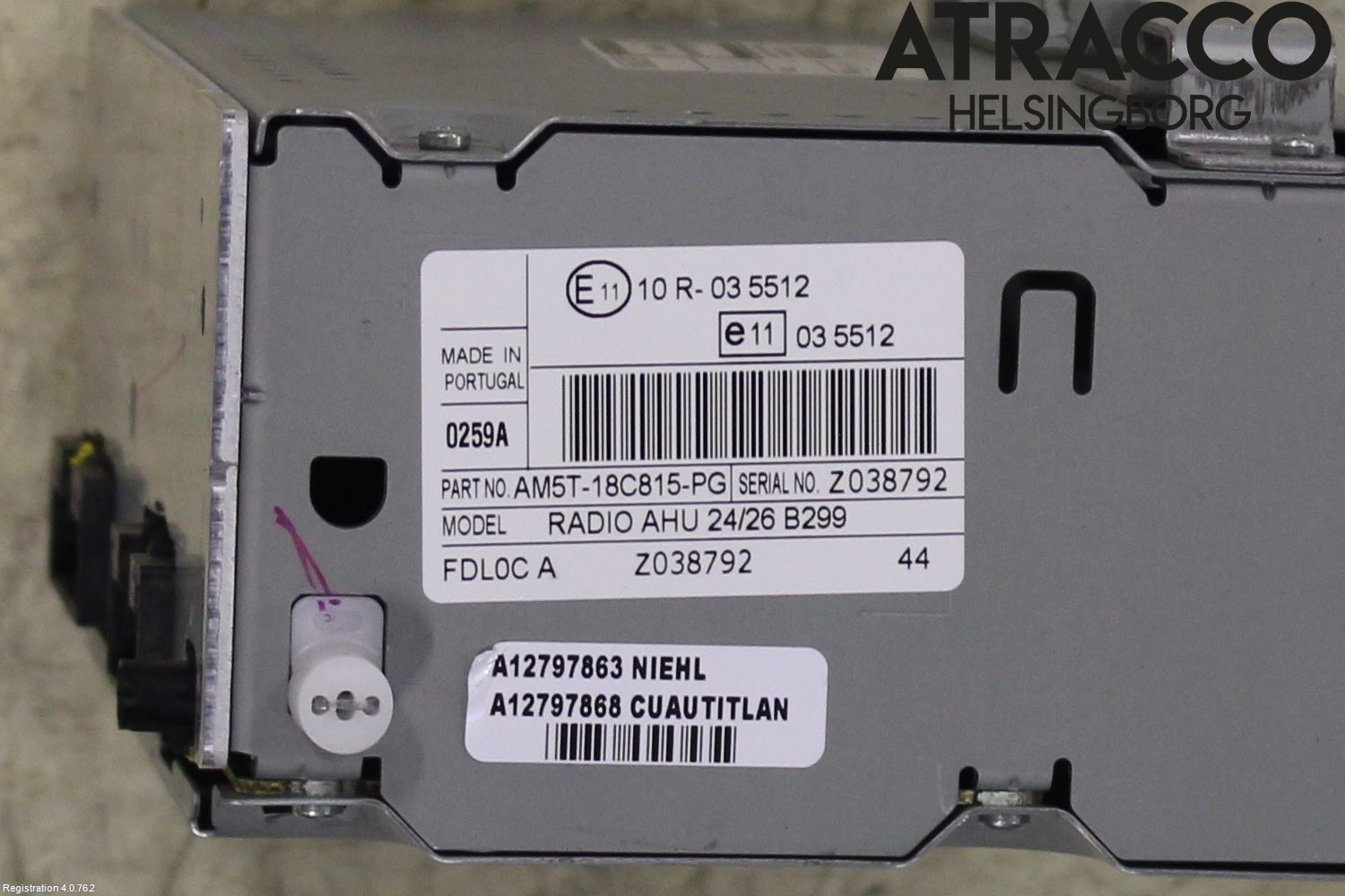 Ford FIESTA 13-17 Cd Radio - Multimediapanel