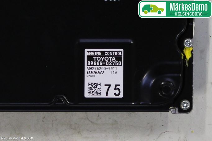 Toyota COROLLA 19- Styrenhet Insprut Bensin