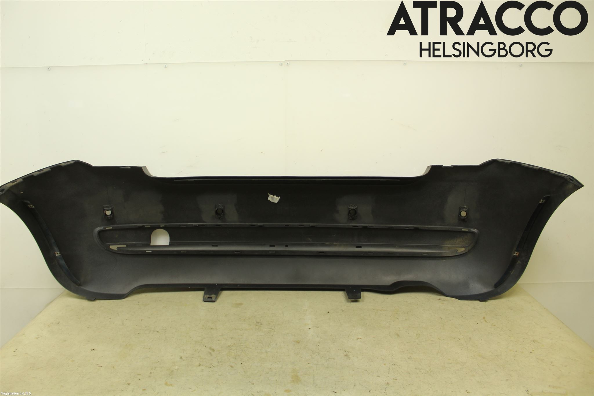 Fiat 500 07- Stötfångarbeklädnad Bak