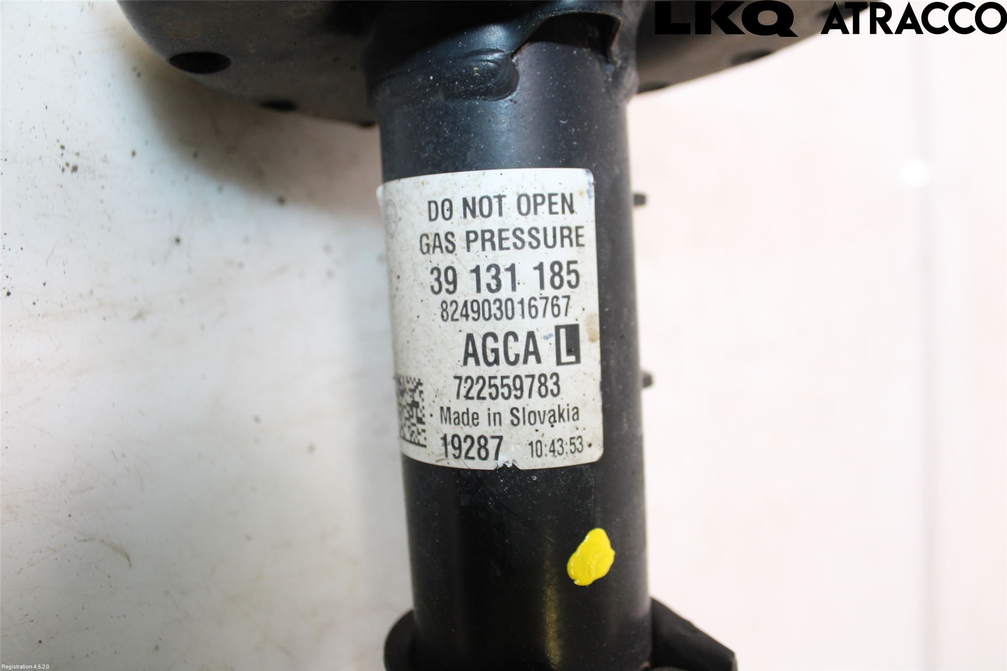 Opel ASTRA K 16-22 Fjäderben Fram Vänster