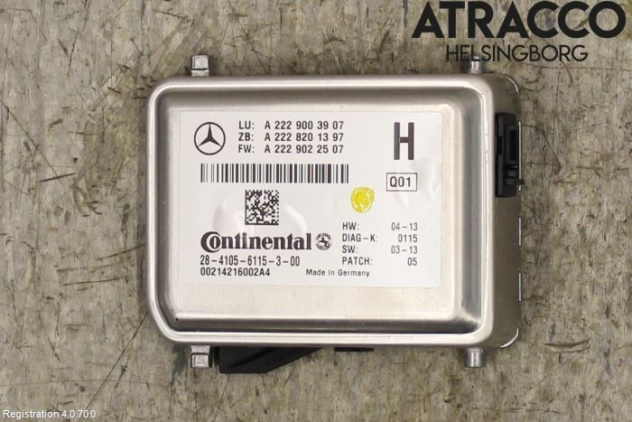 Mercedes-Benz MB C-KLASS (W205) 14-21 Sensor Aktivt Kollisionsskydd