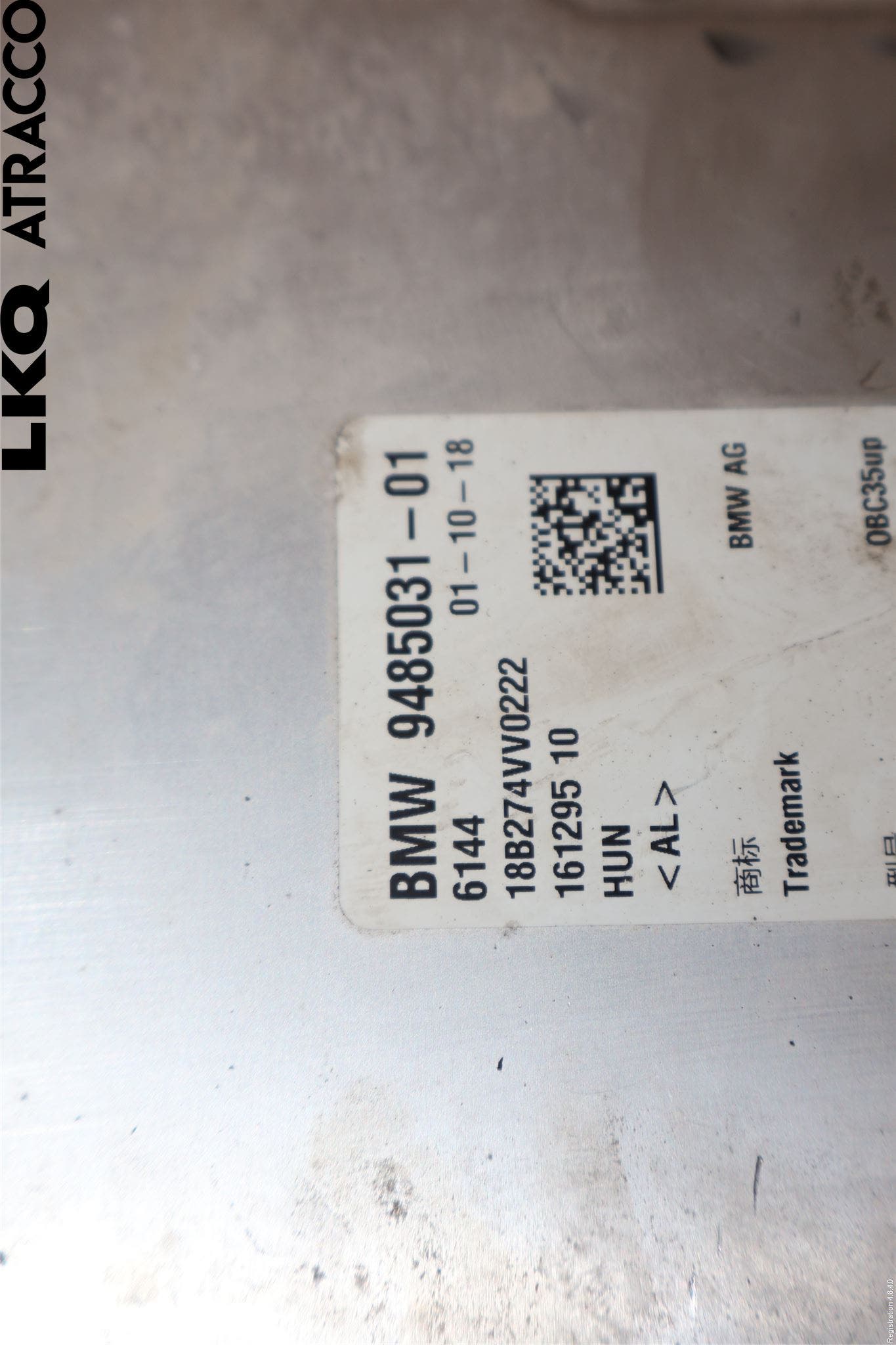 BMW 5 G30/G31/F90 17-23 Batteriladdare Högspänning