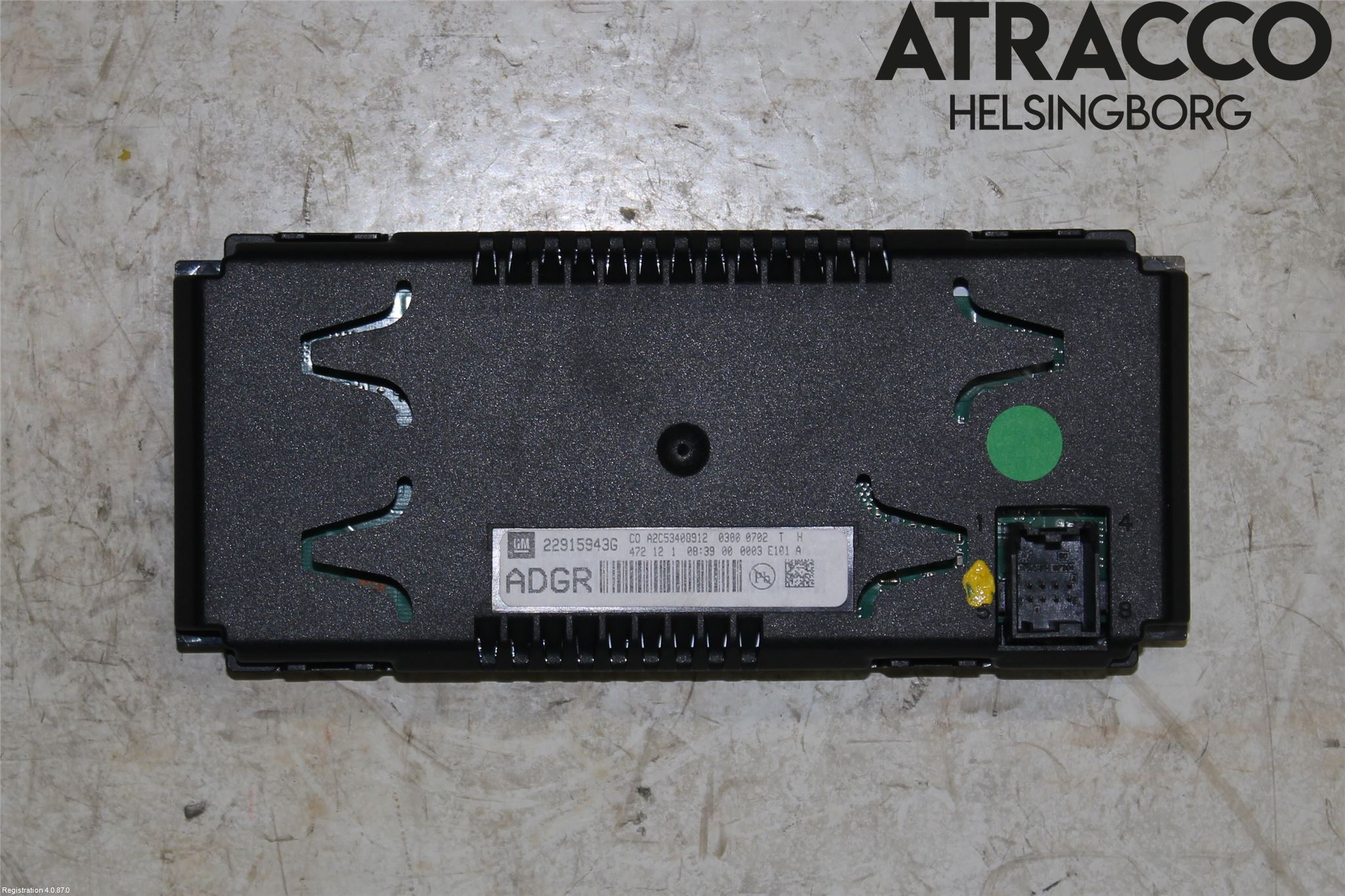 Opel MOKKA 13-20 Kontrolldisplay