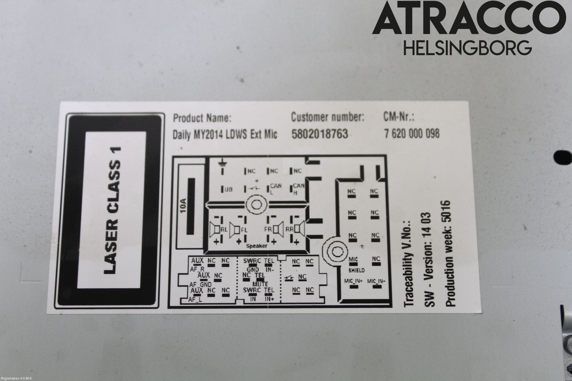Iveco DAILY 14->> Cd Radio - Multimediapanel