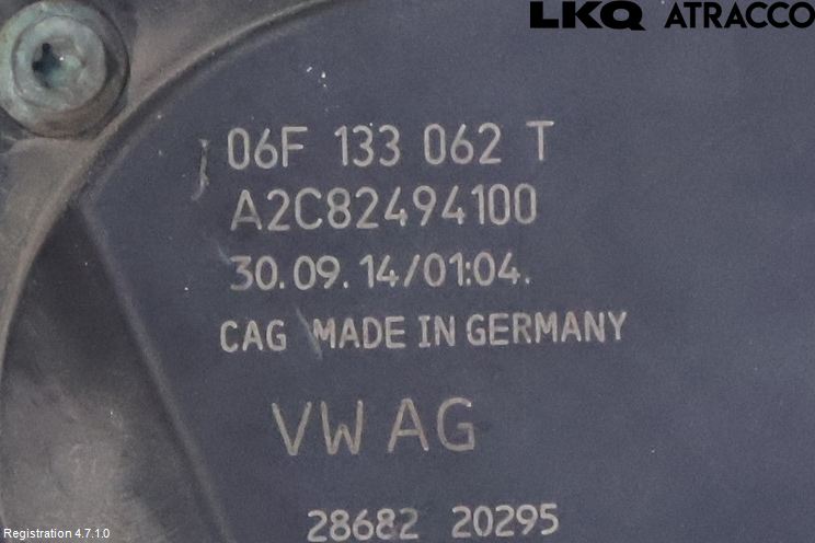 Volkswagen VW GOLF / E-GOLF VII 13-20 Injspjällhus