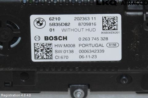 BMW 1 F40 19- Instrument Komb