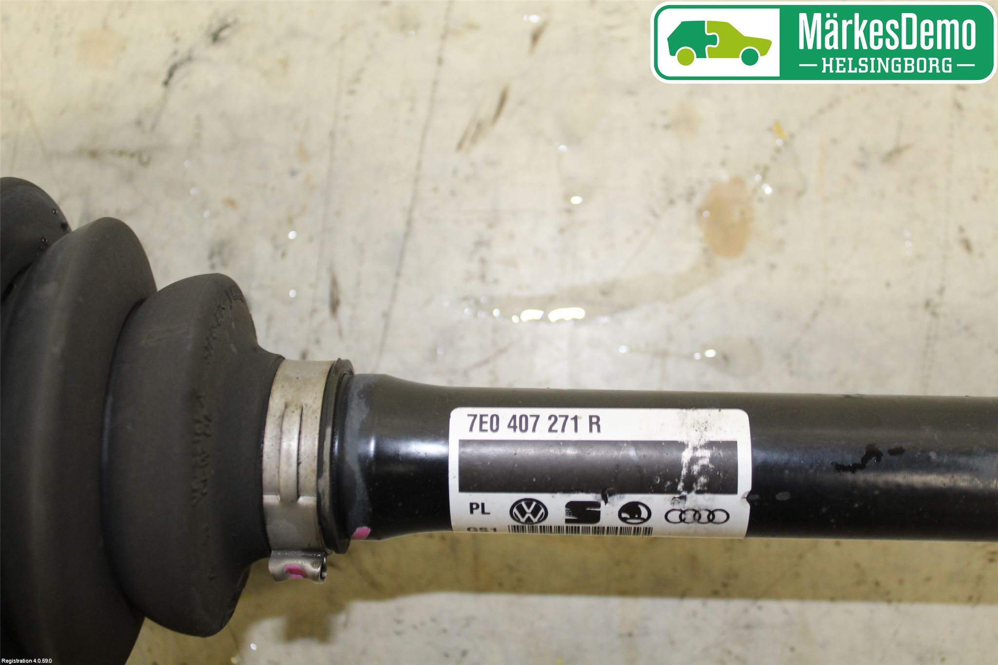 Volkswagen VW TRANSP/CARAVELLE (T6) 16-22 Drivaxel Fram Vänster