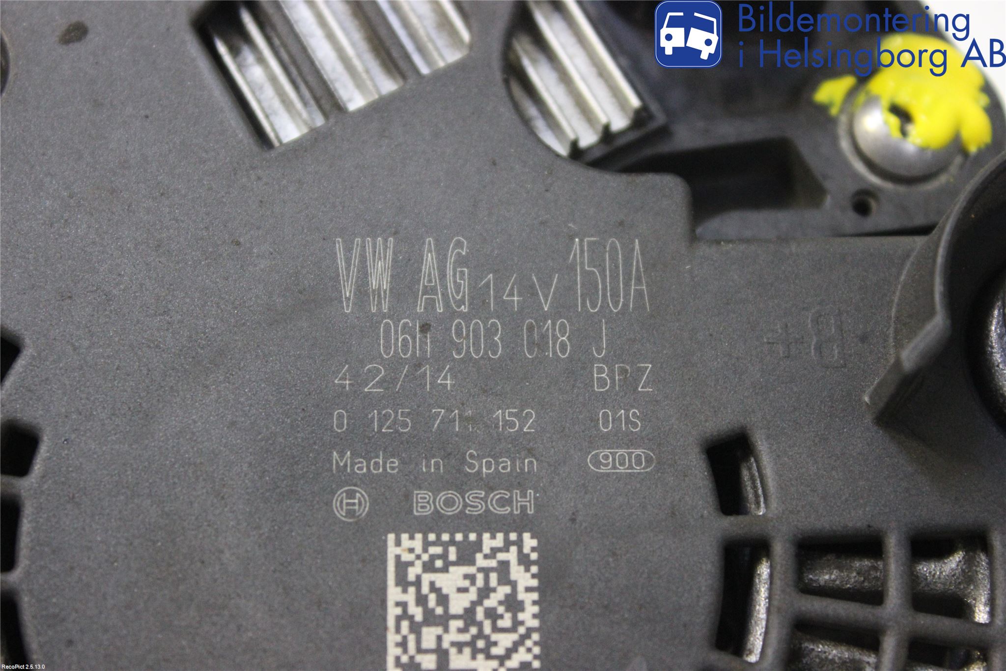 Audi A5 07-16 Generator