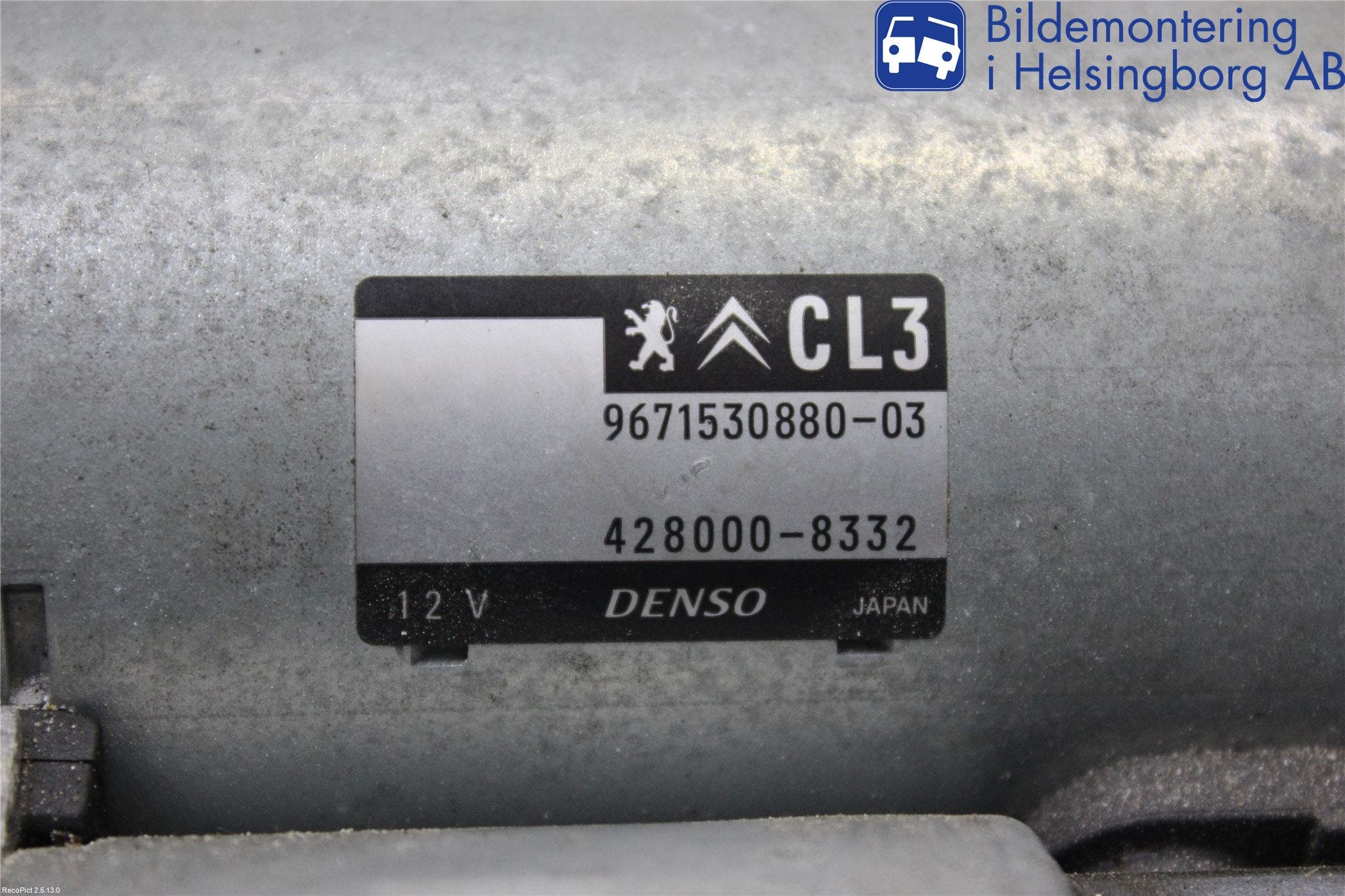 Peugeot 208 12-15 Startmotor