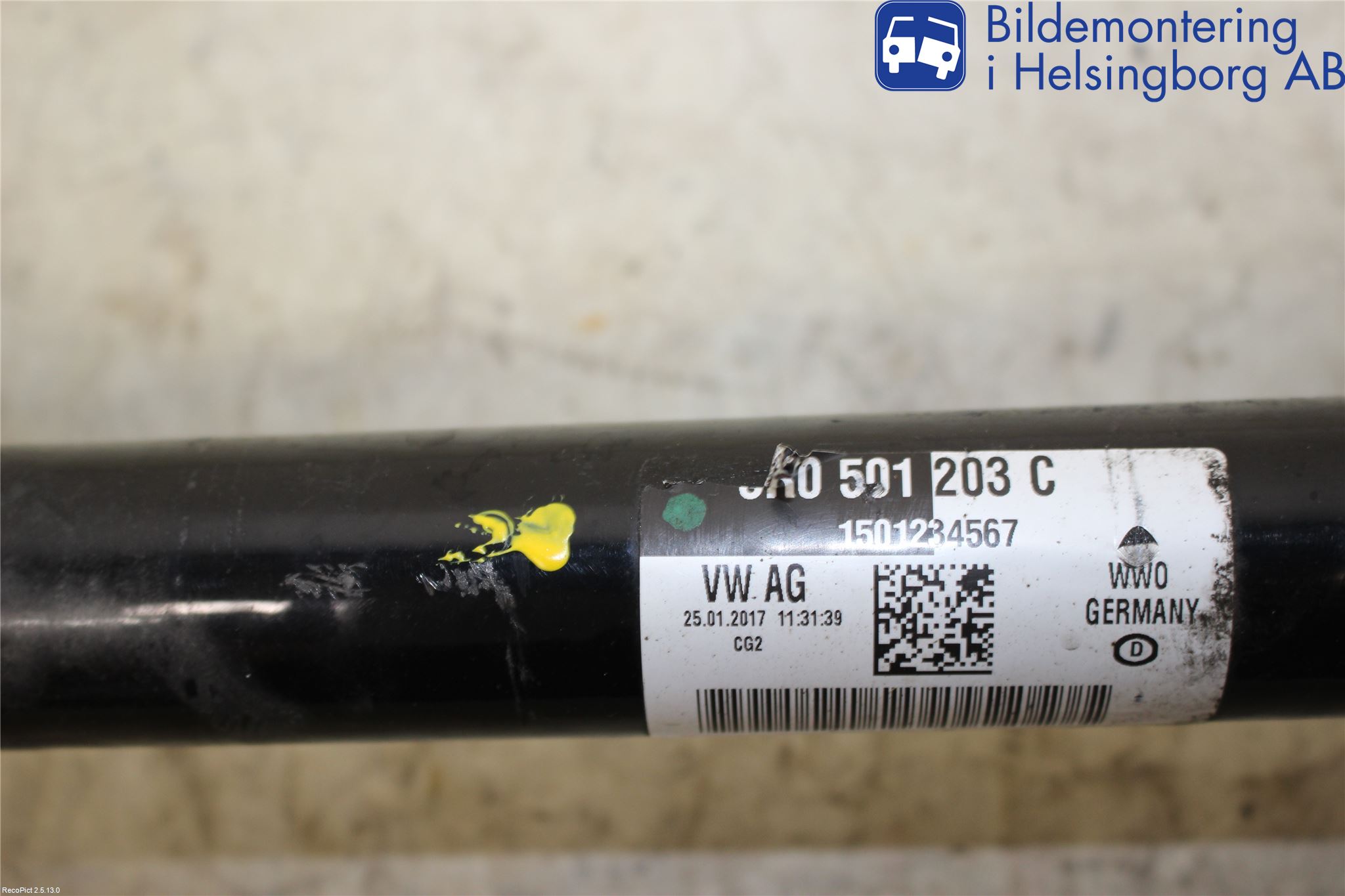 Audi A6/S6 4G 11-18 Drivaxel Bak Vänster