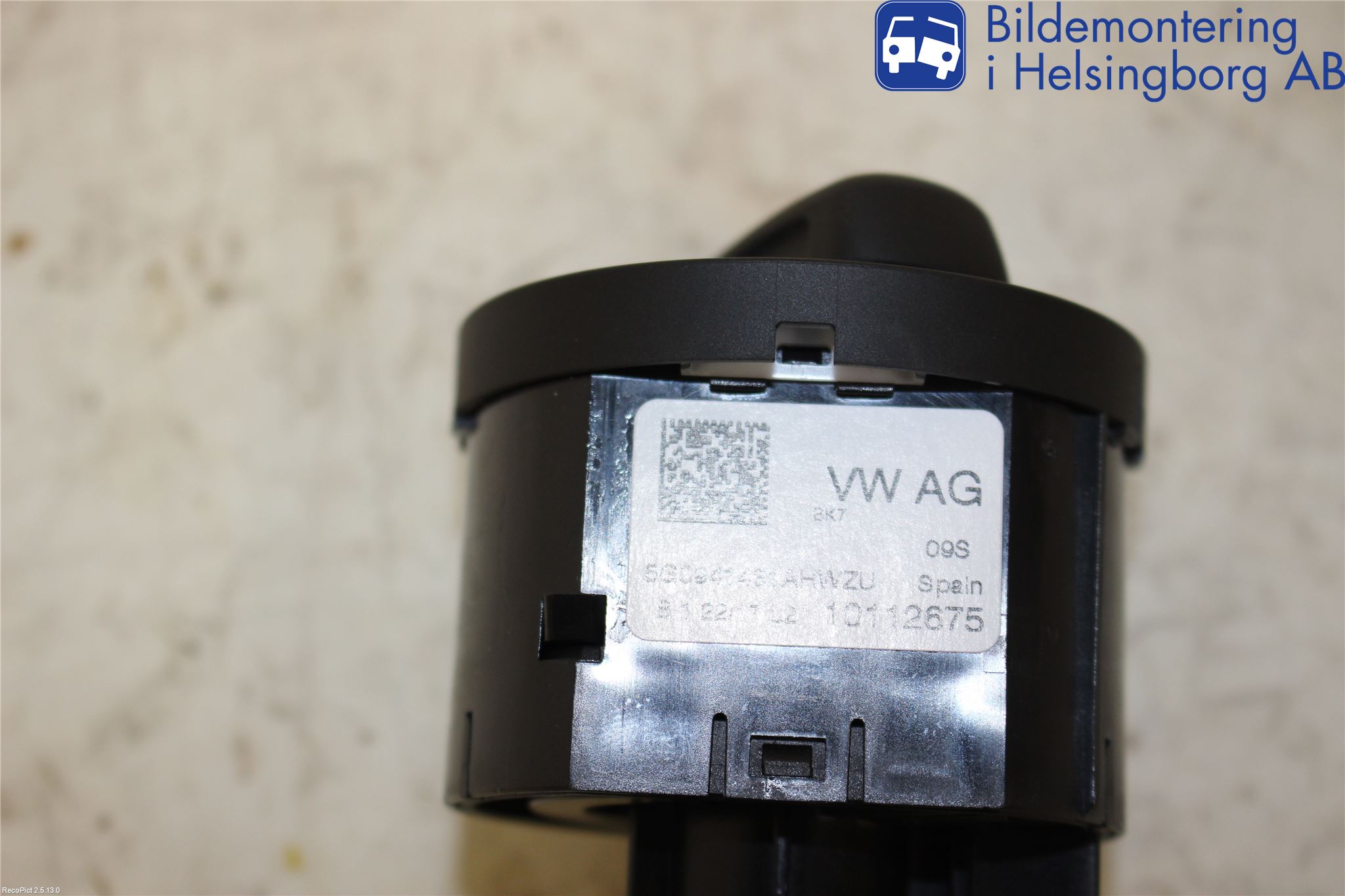 Volkswagen VW POLO 10-17 Strömställare Ljus