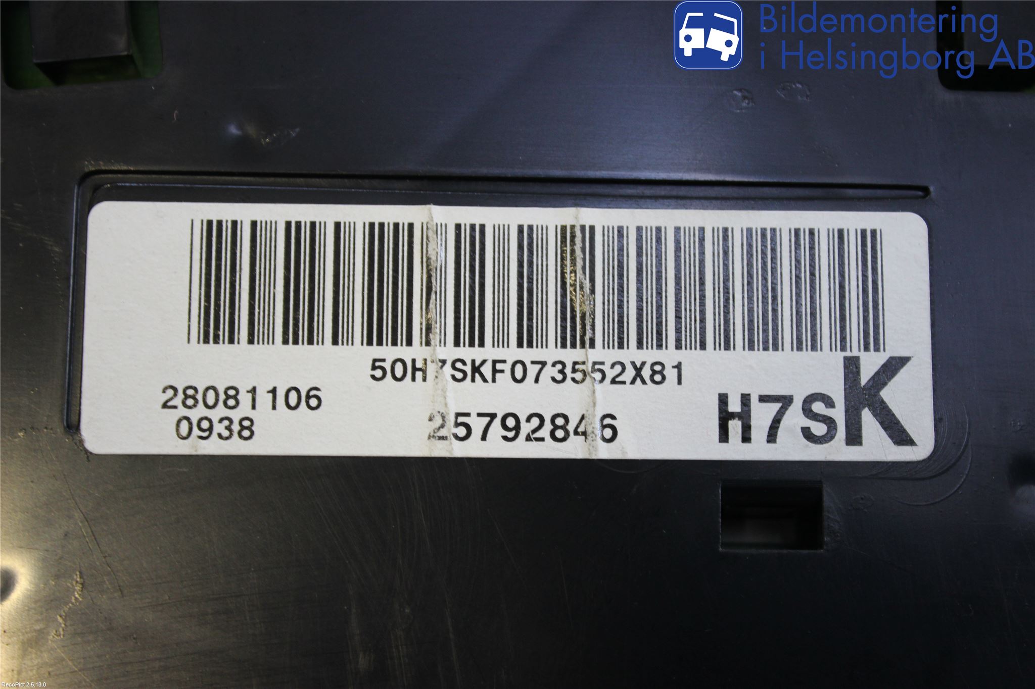 Saab 9-7X Instrument Komb