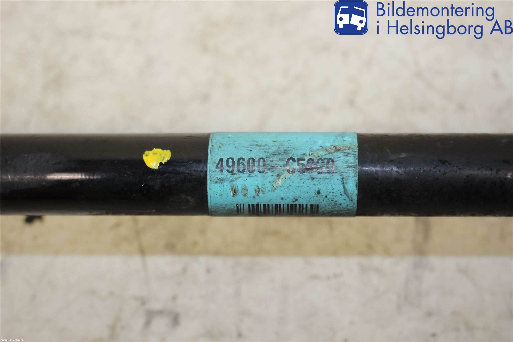 Kia SORENTO 15-20 Drivaxel Bak Vänster