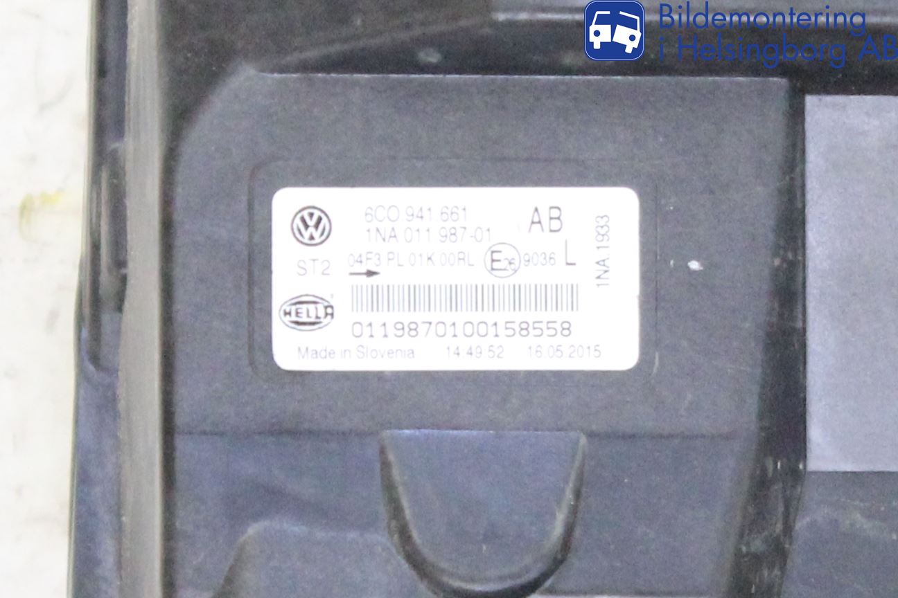 Volkswagen VW POLO 10-17 Dimljus-Varselljus Fram