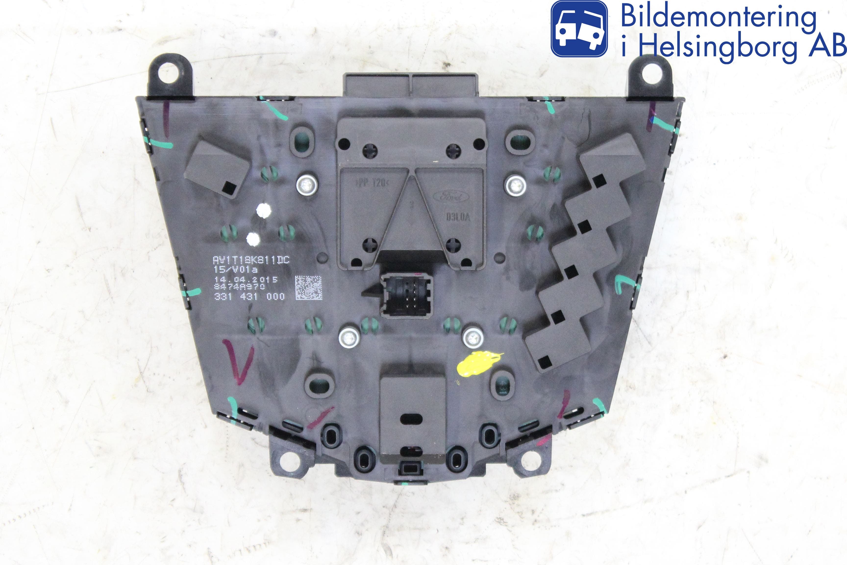 Ford TRANSIT/TOURNEO COURIER 13-23 Cd Radio - Multimediapanel