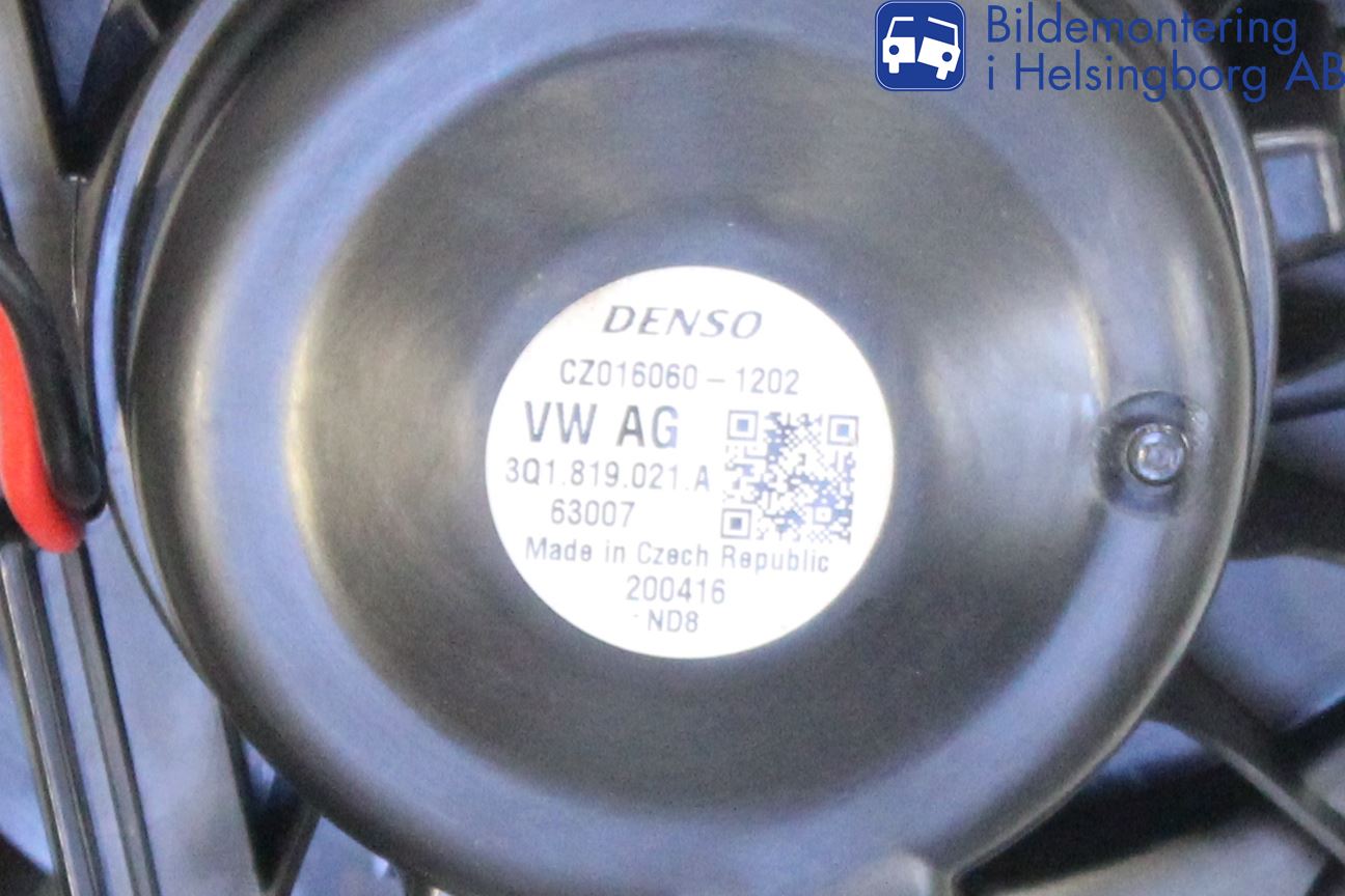 Volkswagen VW PASSAT 15-19 Värmefläkt