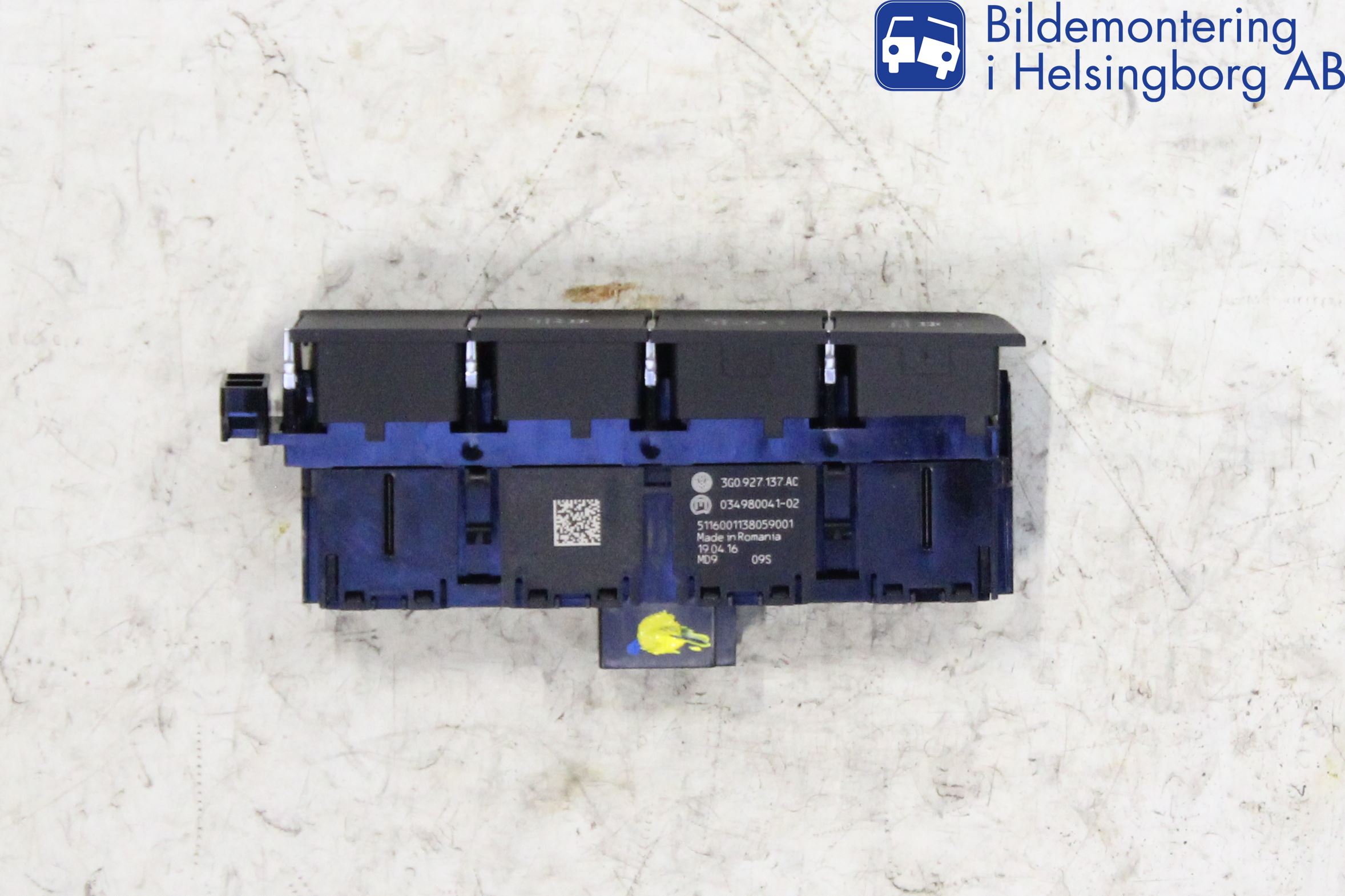 Volkswagen VW PASSAT 15-19 Strömställare Antisladd