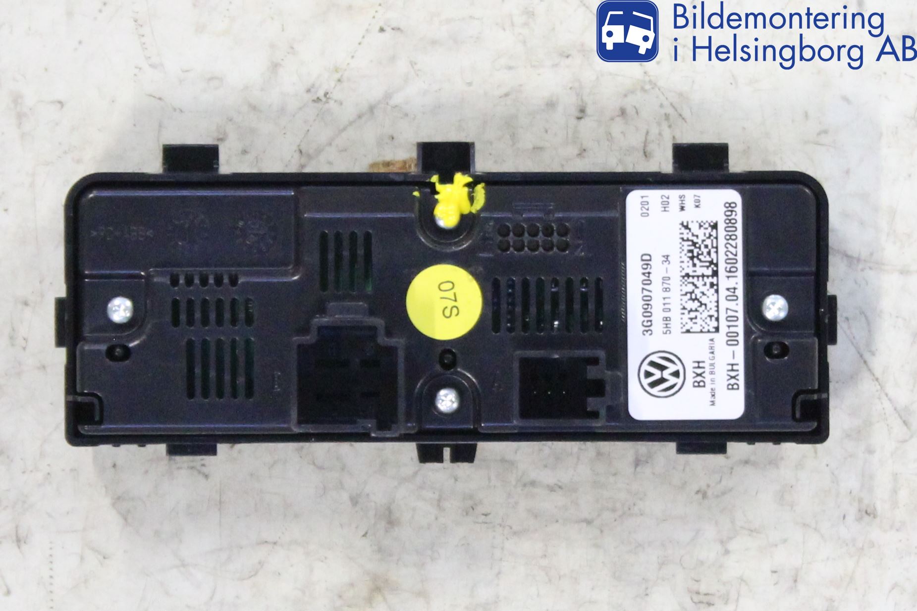 Volkswagen VW PASSAT 15-19 Ac Styrenhet Ac Manöveren