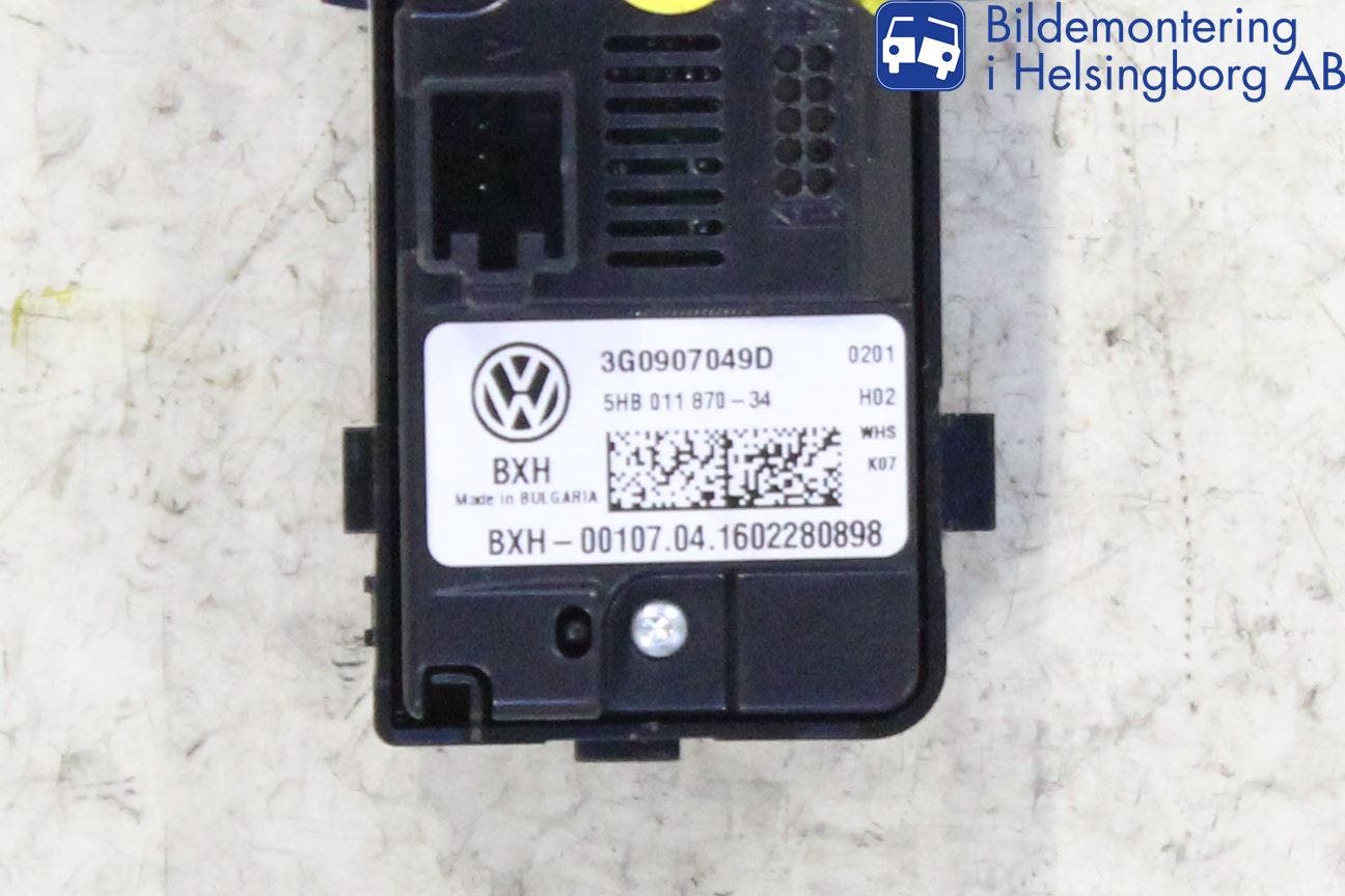 Volkswagen VW PASSAT 15-19 Ac Styrenhet Ac Manöveren