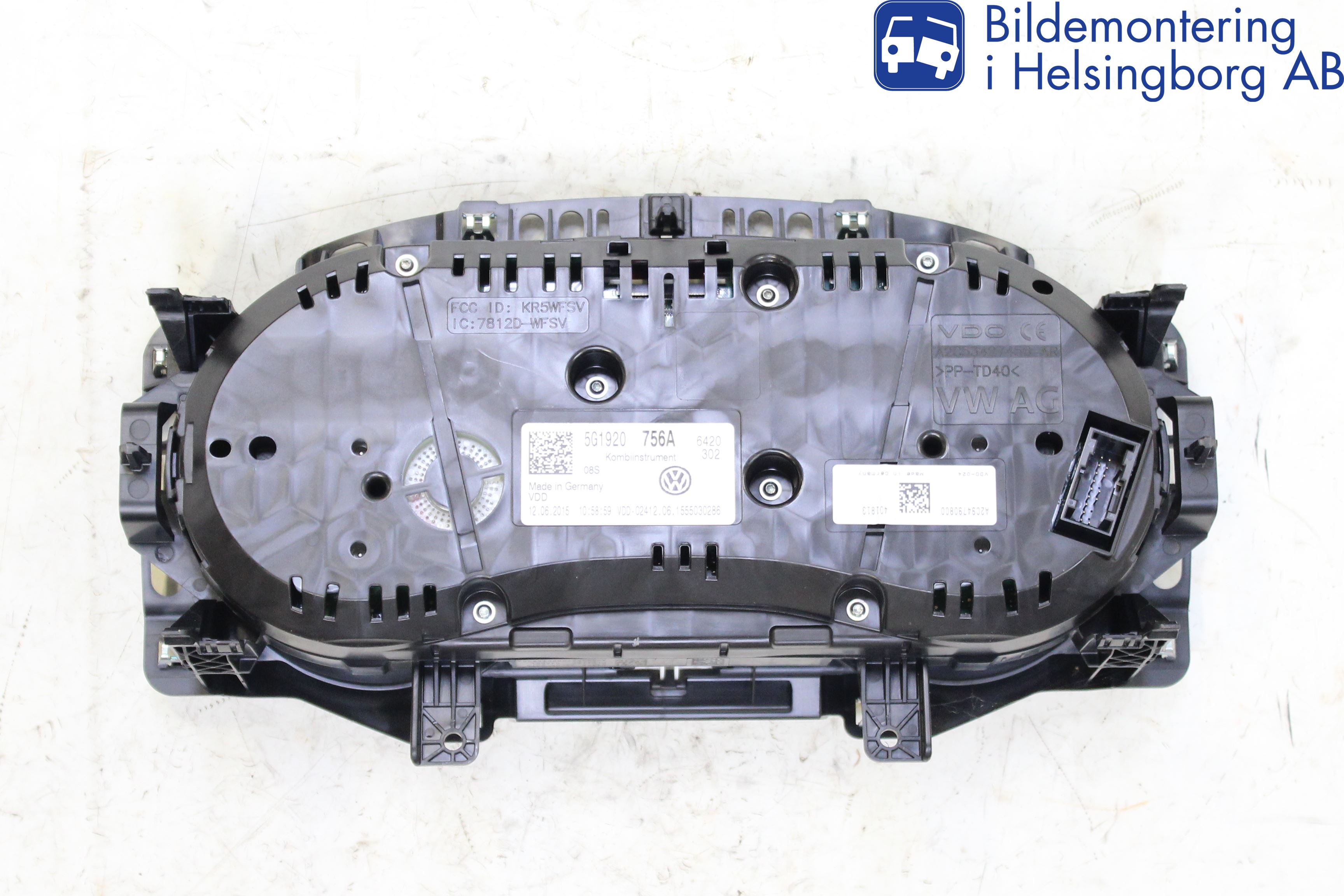 Volkswagen VW GOLF / E-GOLF VII 13-20 Instrument Komb