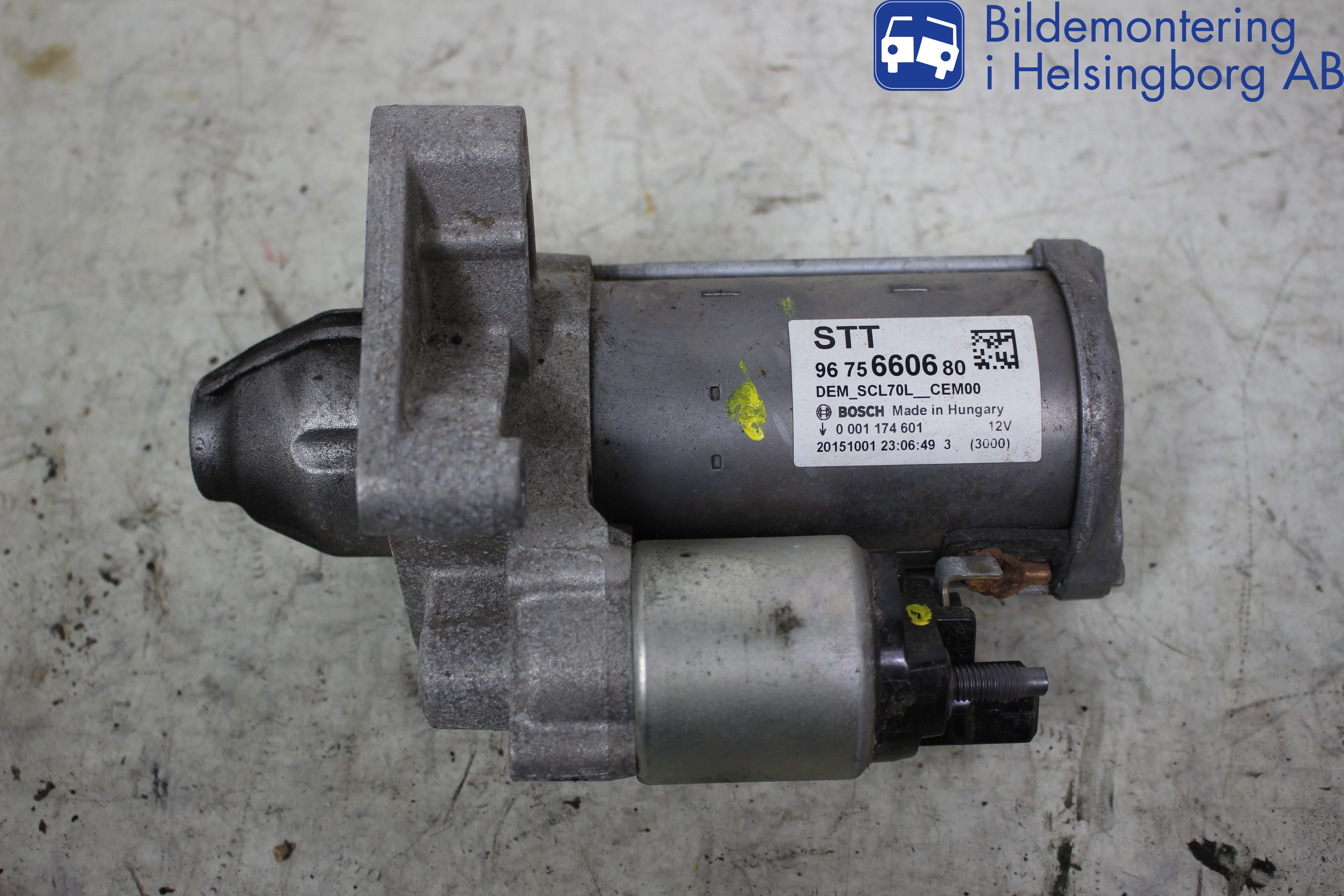Peugeot PARTNER 16-18 Startmotor Diesel