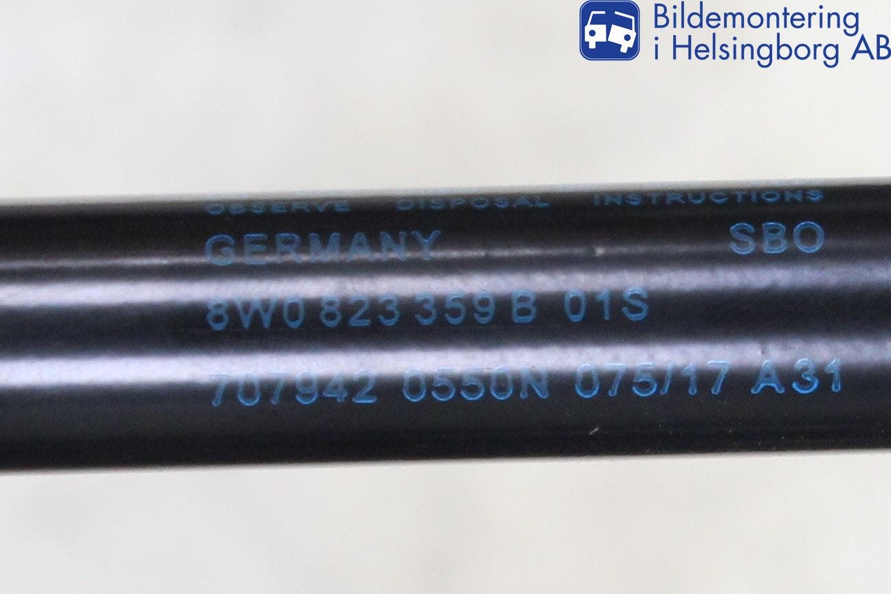 Audi A5 17- Gasfjäder Motorhuv