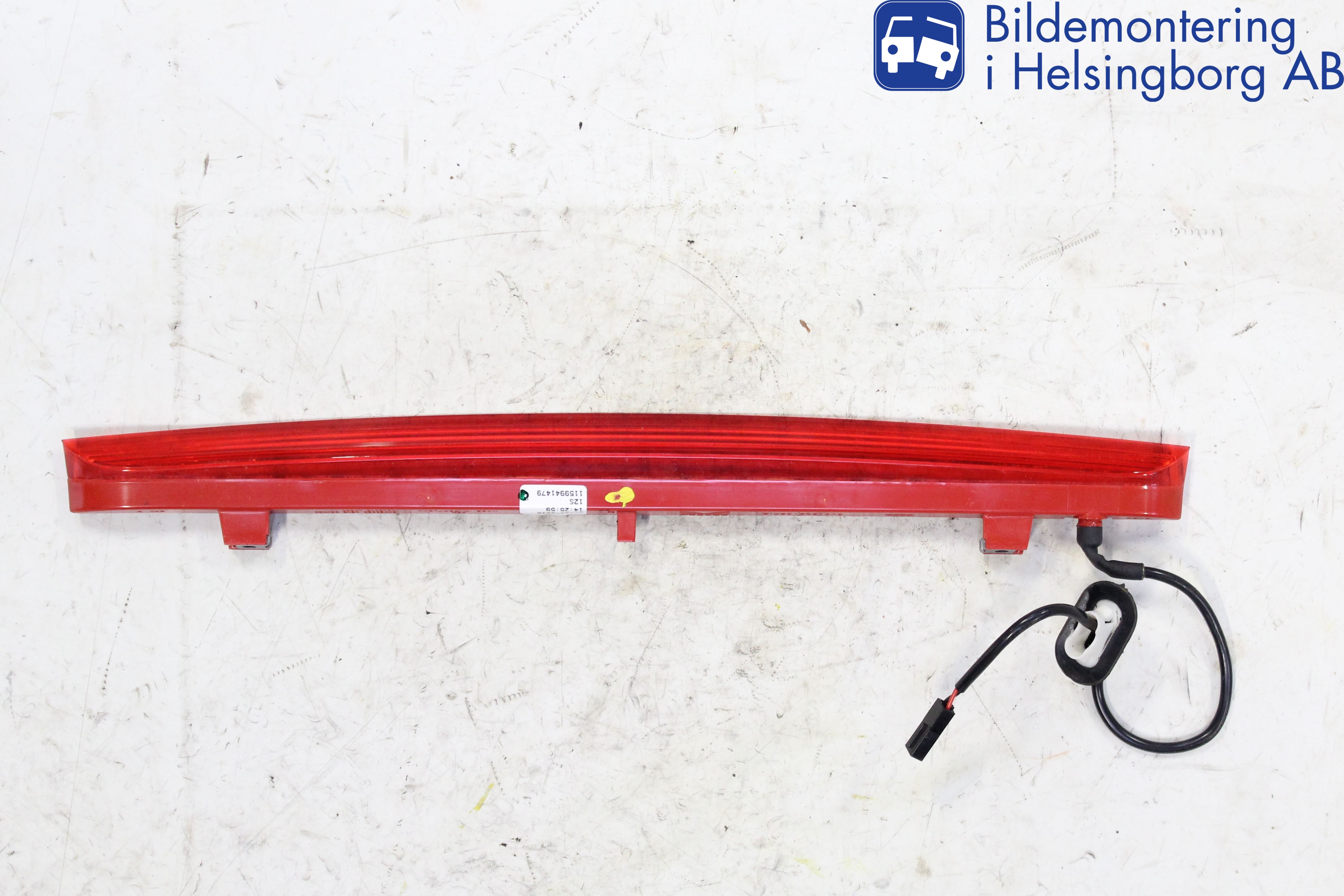 Audi A3/S3 8V 13-20 Bromsljus Bakruta