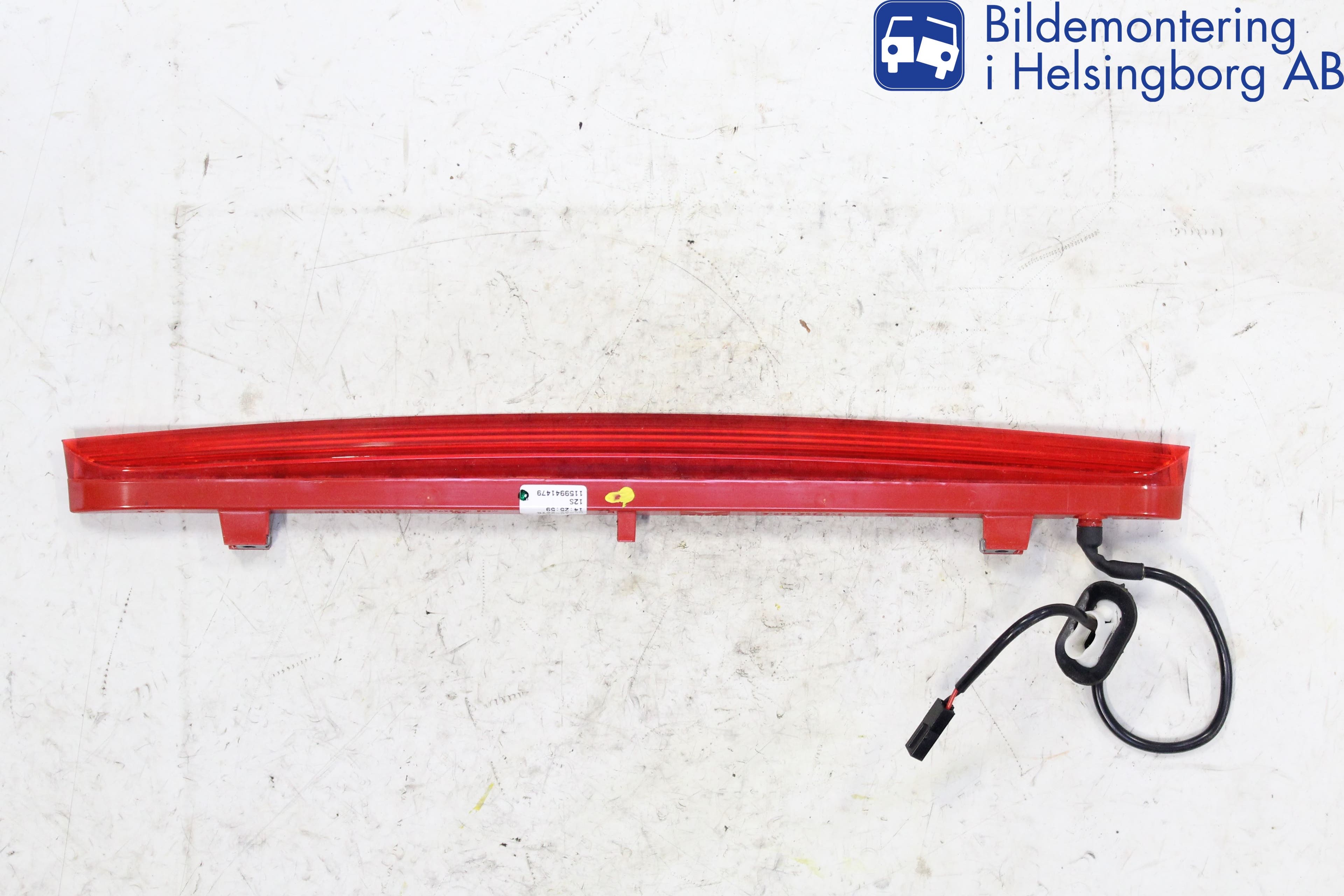 Audi A3/S3 8V 13-20 Bromsljus Bakruta