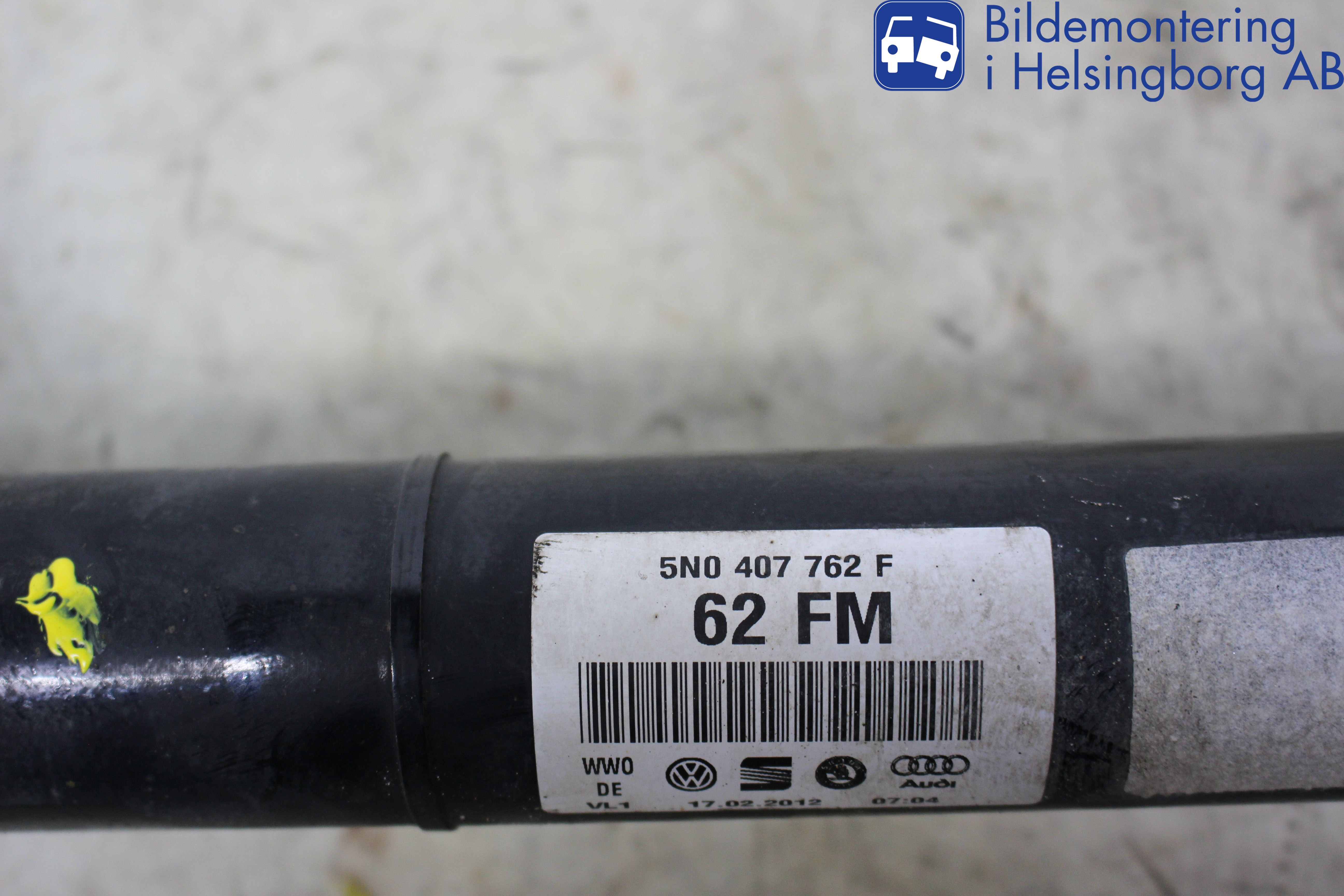 Audi Q3 8U 12-18 Drivaxel Fram Höger