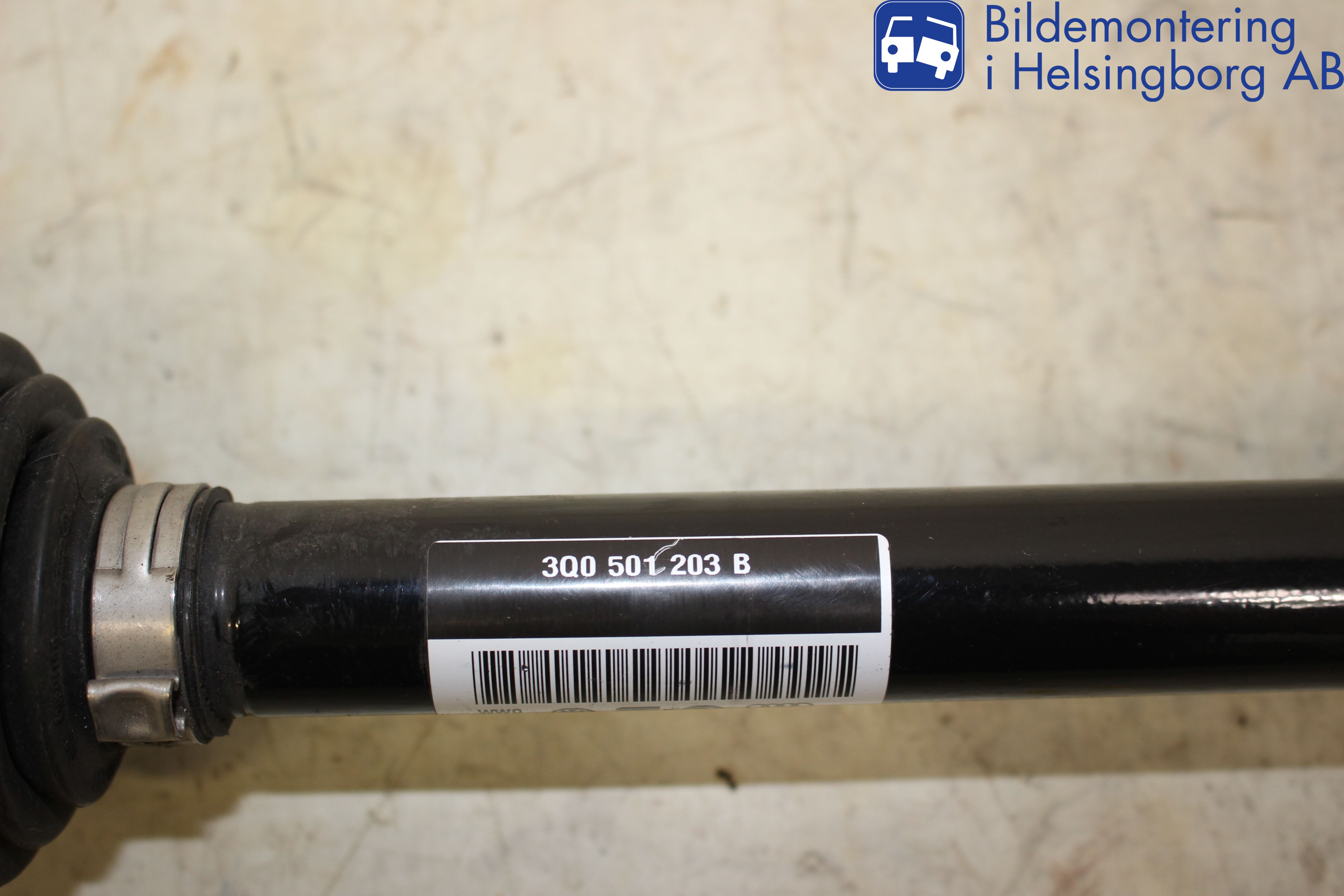 Skoda KODIAQ 17-24 Drivaxel Bak Vänster