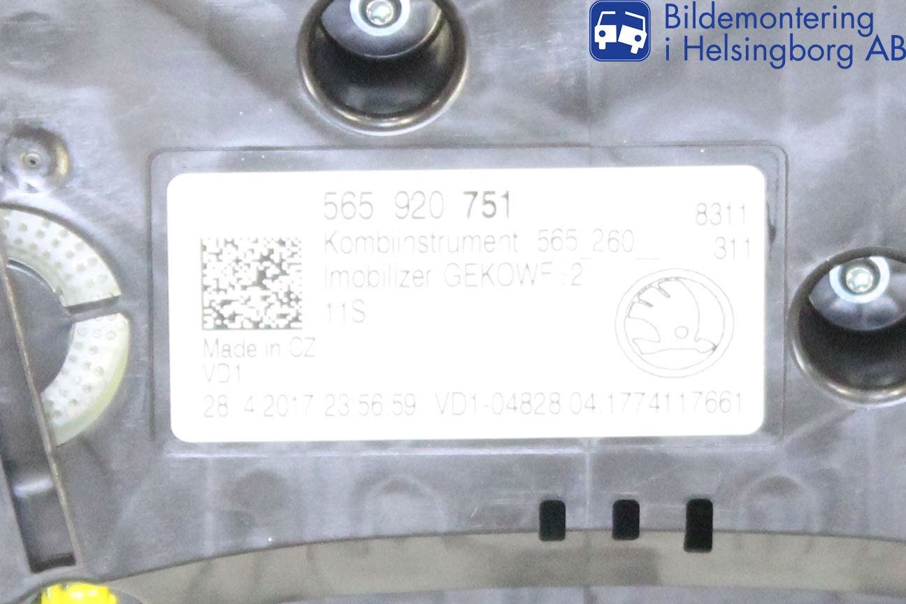 Skoda KODIAQ 17-24 Instrument Komb