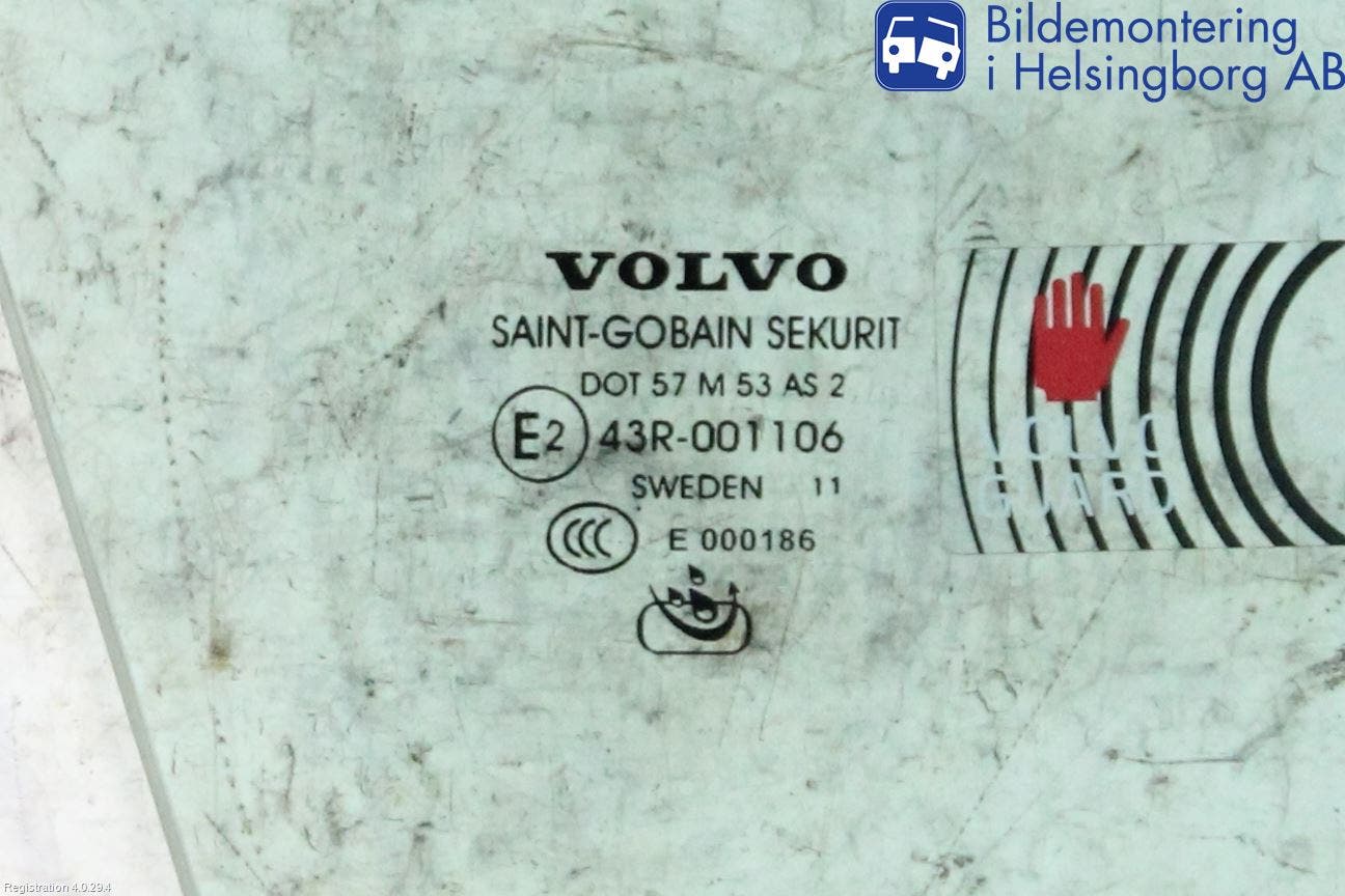 Volvo XC60 09-13 Dörruta Fram Höger